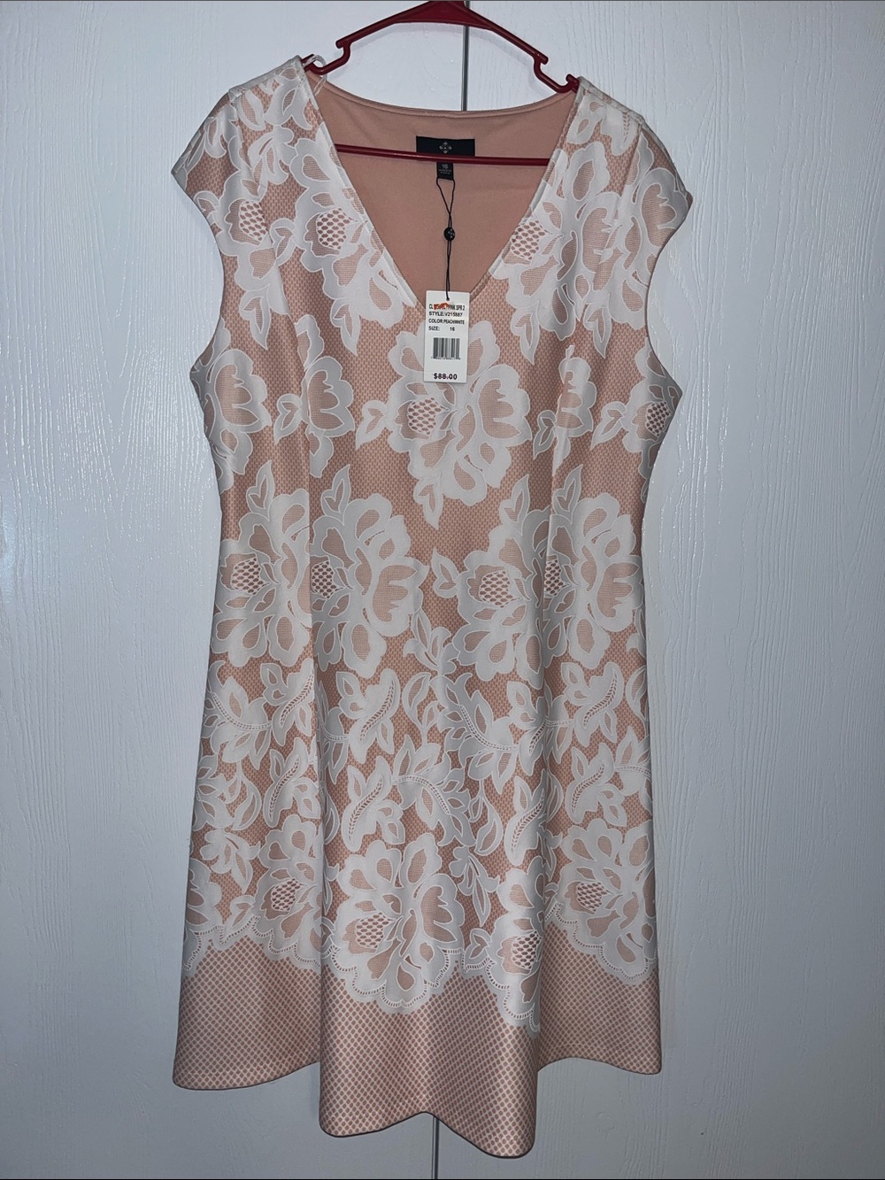 Ronni Nicole Fit & Flair Floral Dress